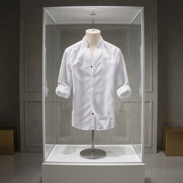 Camisa Bromley de lino